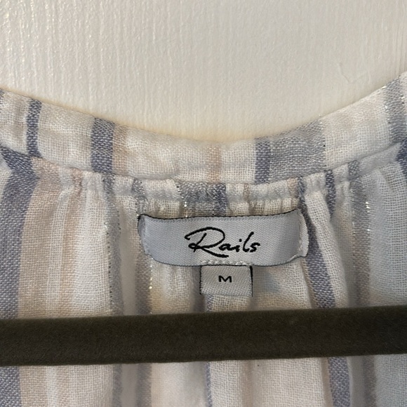 Rails Jasmine Fiji Stripe Long Sleeve Dress - M - Picture 5 of 11